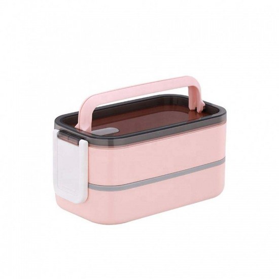 Layers Rectangular Leakproof Heatable Stainless Steel Food Storage Container Plastic Kids Bento Box Lunch Box Layers Rectangular Leakproof Heatable Stainless Steel Food Storage Container Plastic Kids Bento Box Lunch Box