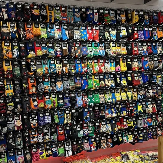 Wholesale Men's socks fashion men's anime funny socks hip hop personality cartoon fashion skarpety anime socks men cartoon Wholesale Men's socks fashion men's anime funny socks hip hop personality cartoon fashion skarpety anime socks men cartoon