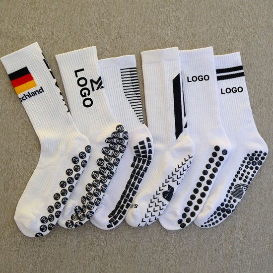 Wholesale Custom Performance Sports Non-Slip Socks Athletic Soccer Grip Socks Men's Anti Slip Football Socks Wholesale Custom Performance Sports Non-Slip Socks Athletic Soccer Grip Socks Men's Anti Slip Football Socks