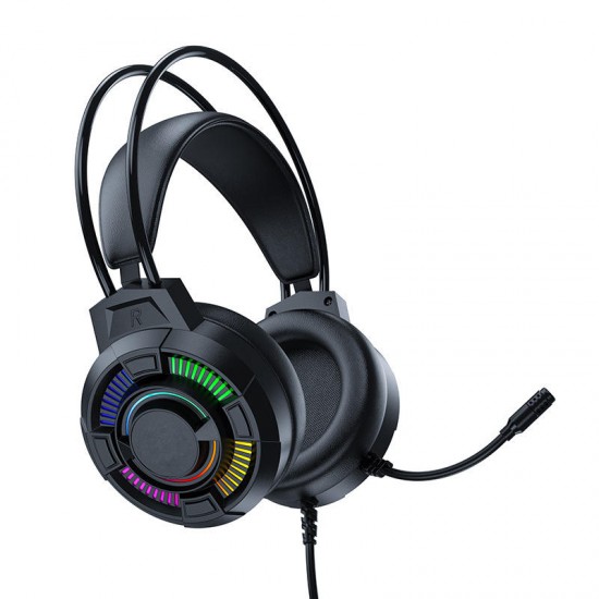 E24H81 Gaming Headset with Microphone, Wired RGB Rainbow Gaming Headphones for PS4/PS5/MAC/XBOX/Laptop E24H81 Gaming Headset with Microphone, Wired RGB Rainbow Gaming Headphones for PS4/PS5/MAC/XBOX/Laptop
