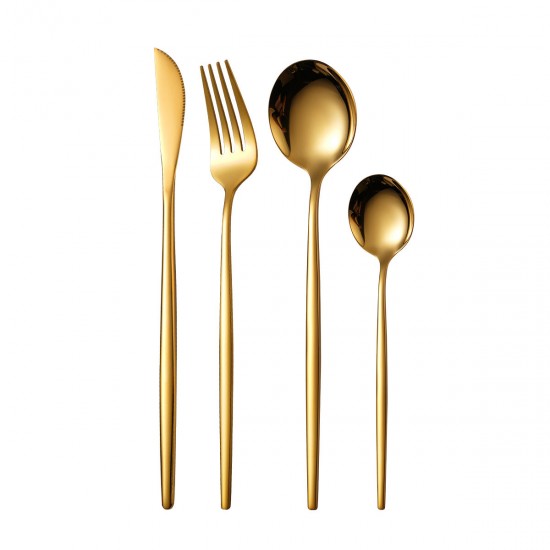 Hot Sale 2024 Wedding Gold Knife, Fork and Spoon Stainless Steel Tableware Restaurant Silver Set Hot Sale 2024 Wedding Gold Knife, Fork and Spoon Stainless Steel Tableware Restaurant Silver Set