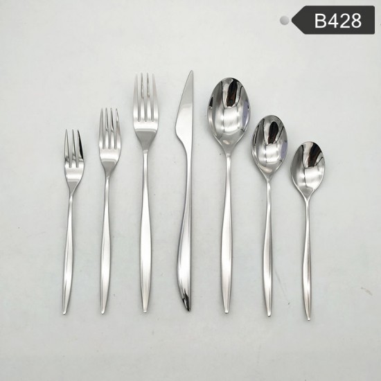 Hongda B428 Luxury Matte 18/8 Stainless Steel 304 Gold Plated Cutlery Set Wedding Flatware Set Western PVD Golden Silverware Hongda B428 Luxury Matte 18/8 Stainless Steel 304 Gold Plated Cutlery Set Wedding Flatware Set Western PVD Golden Silverware