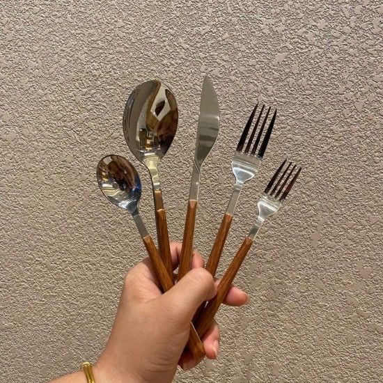 Shopee Japanese Korean Ins Dessert Tea Spoon Fork Knife Western Tableware Wood Grain Handle Stainless Steel Cutlery Set Shopee Japanese Korean Ins Dessert Tea Spoon Fork Knife Western Tableware Wood Grain Handle Stainless Steel Cutlery Set