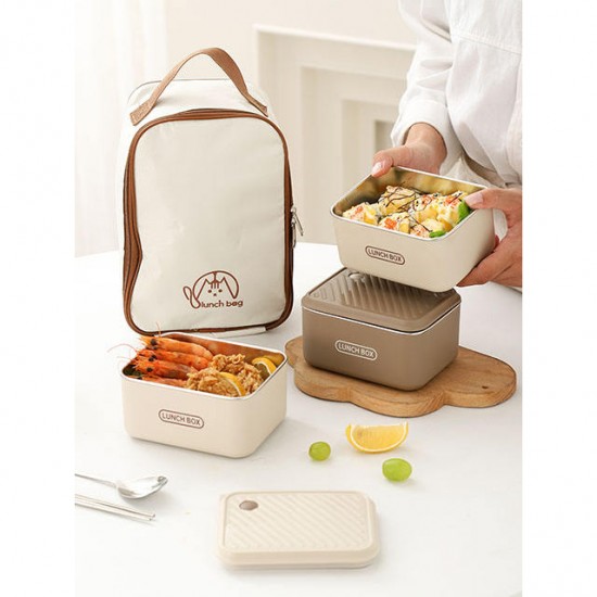 Stainless Steel 304 Food Grade Sealed Crisper Container Sealed Tiffin Bento Lunch Box With Lid Food Warmer Set Stainless Steel 304 Food Grade Sealed Crisper Container Sealed Tiffin Bento Lunch Box With Lid Food Warmer Set