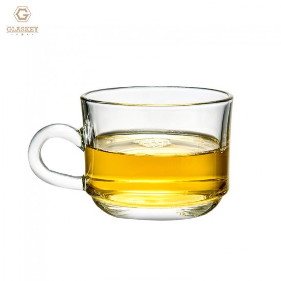 175ML Creative Glass Transparent Tea Cup Customized Logo Tea Cup Glassware Small Handle High Quality Glass 175ML Creative Glass Transparent Tea Cup Customized Logo Tea Cup Glassware Small Handle High Quality Glass
