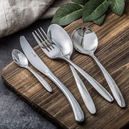 Popular Kitchenware Dessert Knife Sets Spoon and Fork Set Stainless Spoon for Hotel Restaurant Stainless Steel Cutlery Set Popular Kitchenware Dessert Knife Sets Spoon and Fork Set Stainless Spoon for Hotel Restaurant Stainless Steel Cutlery Set
