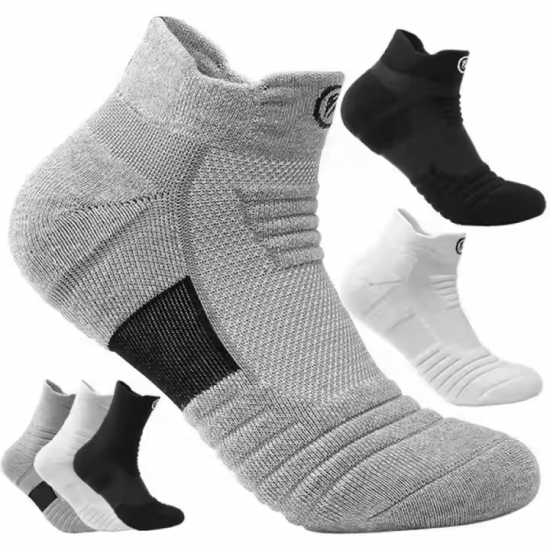 Mens Running Socks Quick-dry Non-slip Compression Ankle Socks Athletic Running Basketball Socks Mens Running Socks Quick-dry Non-slip Compression Ankle Socks Athletic Running Basketball Socks